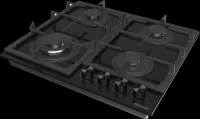 Table de cuisson  Brandt Gaz BPG6342BA - 4 Feux - Verre