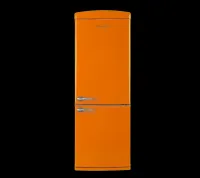 Réfrigérateur NARDI Combiné NoFrost   341L  Retro  OrangeNRC460RO  