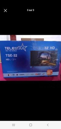 Telestar avec demo intégré est support  garanti 3ans