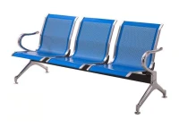 Chaises Triplettes Inox 3 places