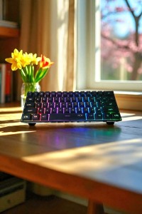 clavier gamer semi mechanic RGB thumbnail 3
