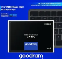 GOODRAM CX400 256GB TLC SATA III 2.5'' SSDPR-CX400-256-G2 ORIGINAL