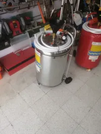 MOUSSEUSE PNEUMATIQUE  80L INOX 