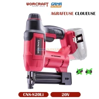 AGRAFEUSE CLOUEUSE SOLO S/FIL 20V WORCRAFT