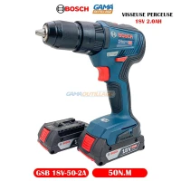 VISSEUSE PERCEUSE 18V 2.0AH 50 NM BOSCH
