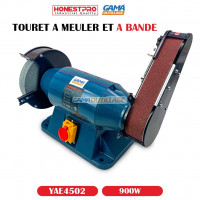 أدوات-مهنية-touret-a-meuler-et-bande-900w-honestpro-بوفاريك-البليدة-الجزائر