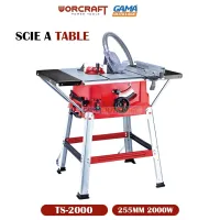 SCIE A TABLE Ø 250MM 2000W WORCRAFT