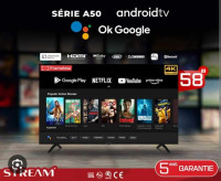 ecrans-plats-stream-58a50-smart-android-tv-hussein-dey-alger-algerie