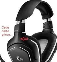 Casque Logitech G332 Gaming BK/RD