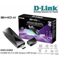 WIRELESS AX 1800 NANO USB ADAPTER WIFI 6,  DWA-X1850
