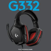 Casque Logitech G332 Gaming BK/RD