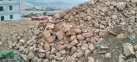 Pierre et Bloc des roches pour gabionage et maçonnerie des murs en pierre 