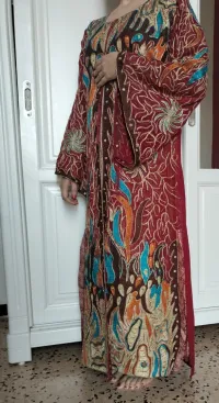 Robe perlée 