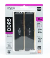 Crucial Pro DDR5 RAM 32GB Kit (2x16GB) 6000MHz XMP 3.0 & AMD Expo