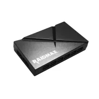 Raidmax 6-Port 3Pin ARGB Fan Controller with Motherboard Sync