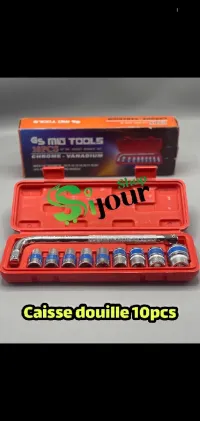 caisse a douilles 10pcs haute qualité