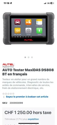 Tablette diagnostic auto 