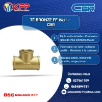 Té Bronze FF 15/21 CBR