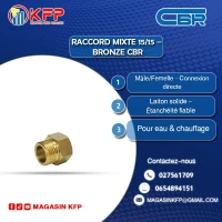 Raccord Mixte Bronze 15/15 CBR