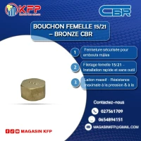 BOUCHON FEM BRONZ 15/21 CBR