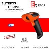 LECTEUR CODE BARRE DOUCHETTE AVEC FIL 2D ELITEPOS HC 3209