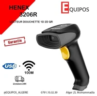 LECTEUR CODE BARRE DOUCHETTE SANS FIL 2D HENEX 3206R