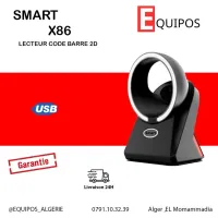 LECTEUR CODE BARRE FIX 2D QR SMART X-86