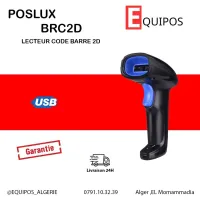 LECTEUR CODE BARRE DOUCHETTE AVEC FIL 2D POSLUX BRC2D