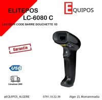 LECTEUR CODE BARRE DOUCHETTE AVEC FIL 1D ELITEPOS LC-6080 C