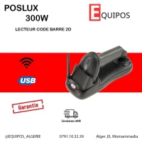 LECTEUR CODE BARRE DOUCHETTE SANS FIL 2D POSLUX 300W