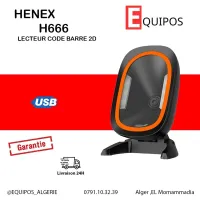 LECTEUR CODE BARRE FIX 2D HENEX 666