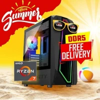 SUMMER OFFER Pc Gamer AMD RYZEN7 7700 /32GB DDR5 /B650/512GB SSD M.2/RTX 4060 TI/700W/SOG DARK