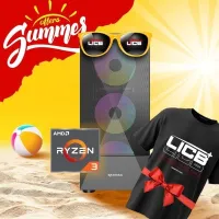 SUMMER OFFER Pc Gamer AMD RYZEN3 4300G/16GB DDR4/A520/256GB SSD/450W/4X RGB FANS/+T-SHIRT GRATUIT