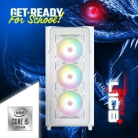 PROMO RENTRÉE SCOLAIRE Pc Gamer INTEL i5 10400F / 16GB DDR4/H510/256GB SSD/RTX 3050/550W/4X RGB FANS