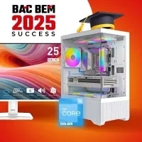 PROMO BEM BAC GAMING PC INTEL I3 12100F (RAIDMAX) + MONITOR MSI PRO MP251W E2