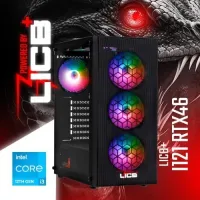 Pc Gamer INTEL I3 12100 / 8GB DDR4 3200MHz / H610 / 256GB SSD / RTX 4060 / 550W / 6X ARGB FANS
