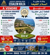 أرض-بيع-تيبازة-فوكة-الجزائر