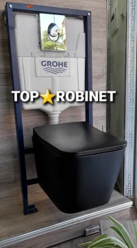CUVETTE NOIR toilette wc 