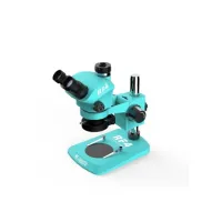 MICROSCOPE SYNCHRONE TRINOCULAIRE RF4 RF-7050TV 7-50X AVEC LUMIÈRES LED