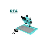 MICROSCOPE SYNCHRONE TRINOCULAIRE RF4 RF-7050TVD2 7-50X AVEC LUMIÈRES LED