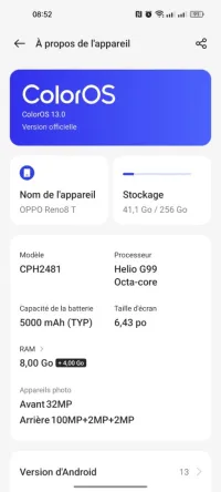 Oppo Oppo Reno 8t