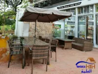 Parasol en Aluminium avec Tissu Haut de Gamme et Design Innovant 2.5 m X 2.5 m