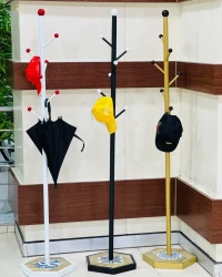 **** NOUVEAU **** PORTE-MANTEAU EN FER MÉTALLIQUE