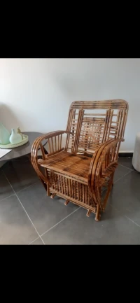 Chaises en bois de Palmier 
