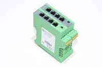 Le concentrateur Ethernet montable sur rail