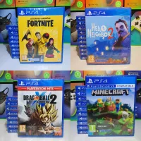 JEUX PS4 > DRAGON BALL XENOVERSE 2 PS4 | FORTNITE ANIMÉS PS4| HELLO NEIGHBOR 2 PS4 | MINECRAFT PS4