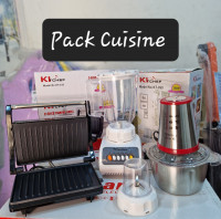 vaisselle-pack-cuisine-hachoir-inox-panineuse-blender-2in1-bab-ezzouar-alger-algerie