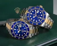 Rolex Submariner Blue Dial Two Tone 