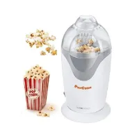 Clatronic Machine à Pop-Corn - PM 3635 - 1200 W - Blanc