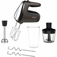 Batteur Moulinex PowerMix Silence HM653910 Batteur - 600W - 7 accessoires - Silencieux